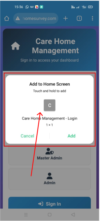 Step 4 - Drag and drop your app